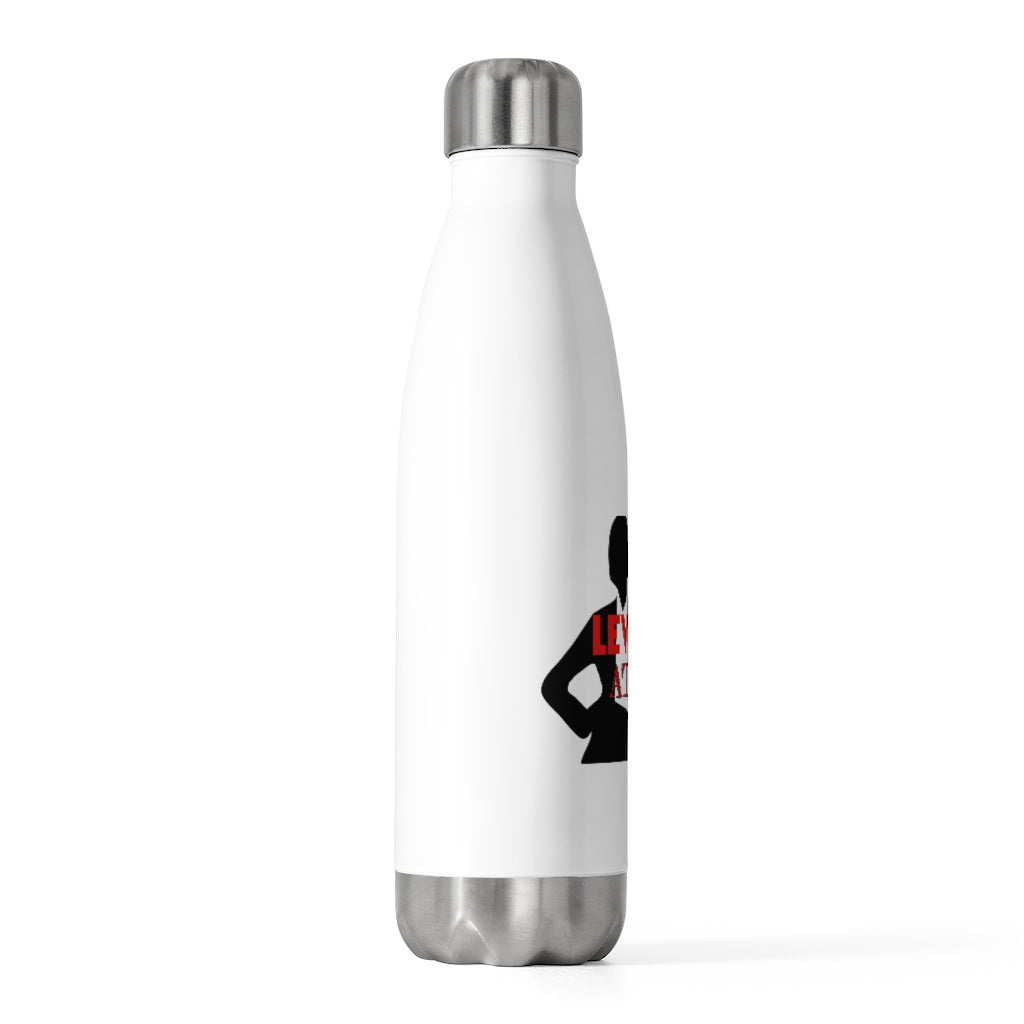 Level Ten 20oz  Insulated Bottle (White)